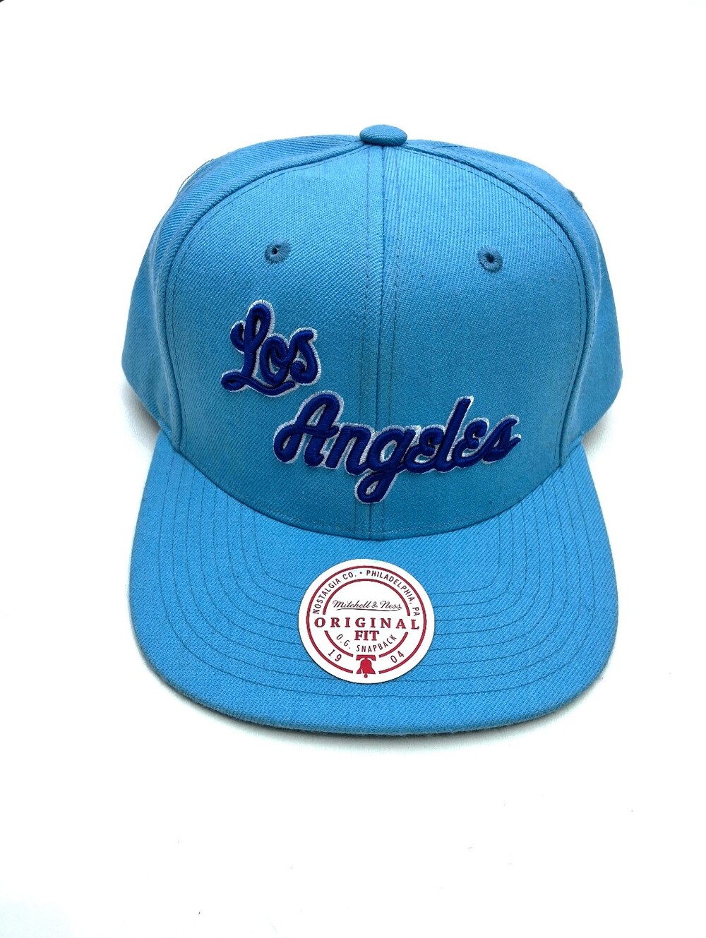 Mitchell & Ness Los Angeles Lakers Team Ground 2.0 Snapback Hat - Blue/Navy